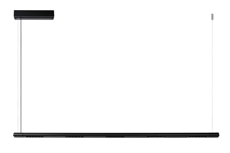 Lucide IZAK - Suspension - LED Dim. - 1x30W 2700K - Noir - UIT